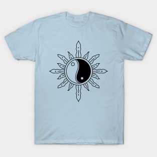 Yin and Yang Sun T-Shirt